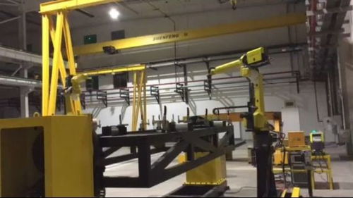 鑫金雨公司產品介紹 清槍站、變位機、行走軌道、桁架機械臂及焊煙除塵器